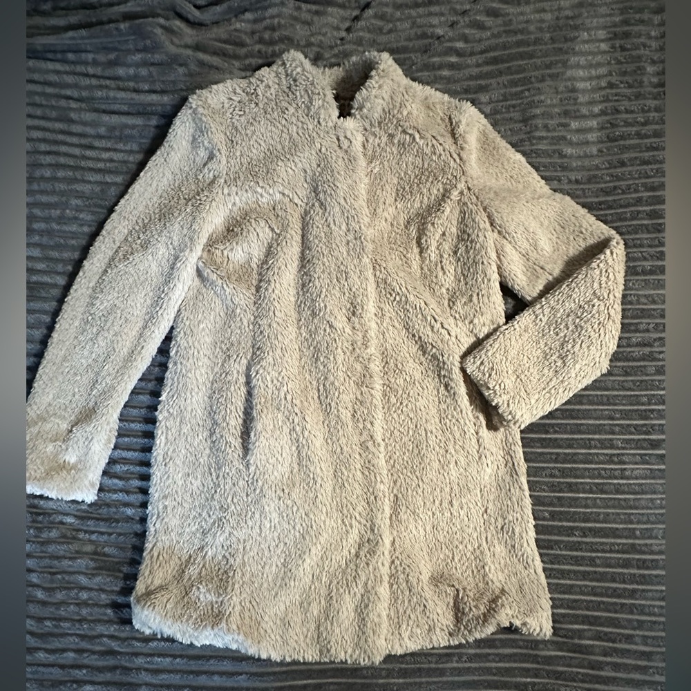 Faux fur jacket Kenneth Cole size small